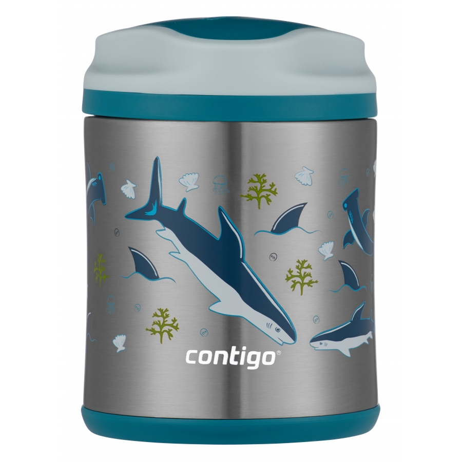 Термос для еды Foodjar Eggplant Sharks, 0.3 л (Contigo contigo2136765)