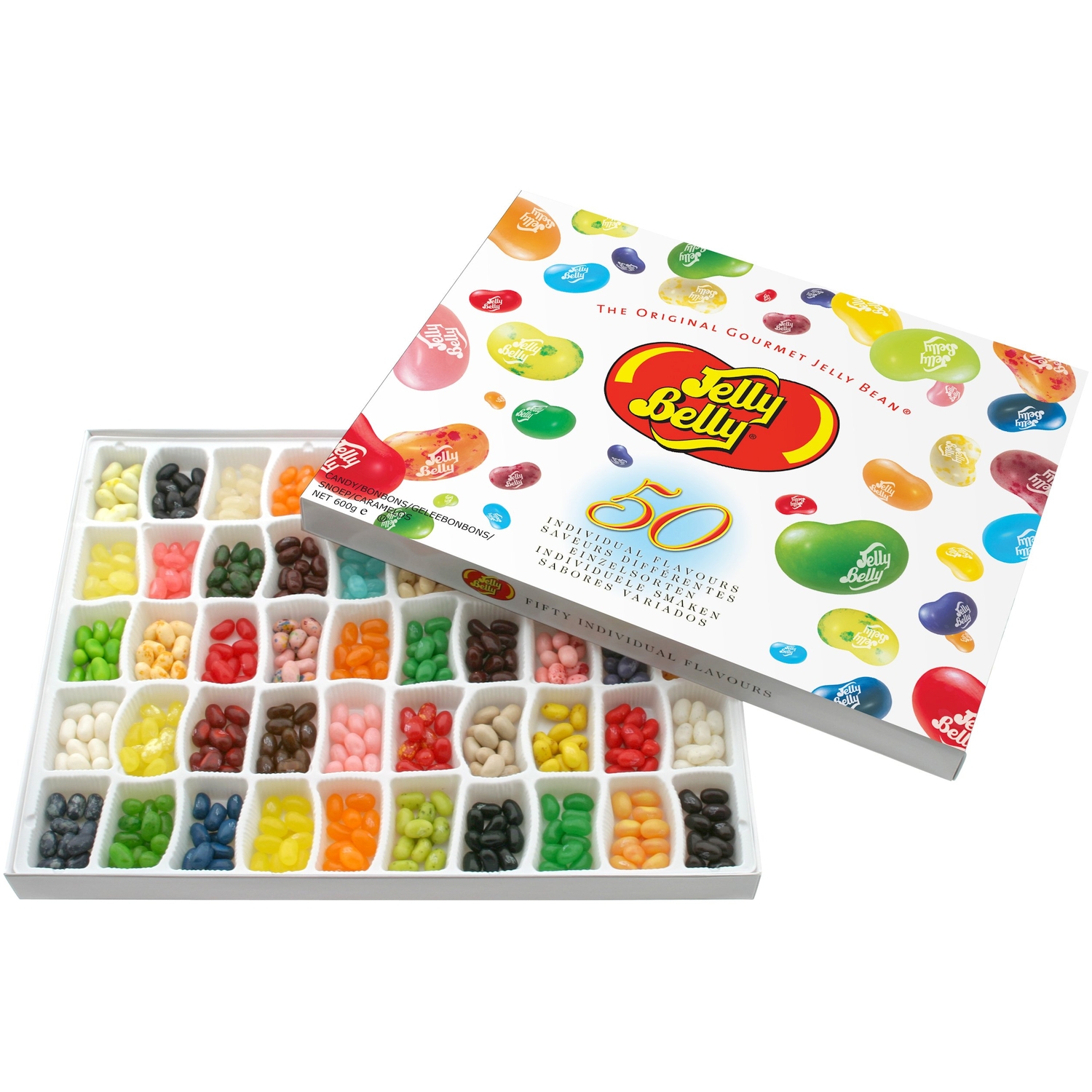     50   Best Official Flavour, 600  (Jelly Belly 74801)