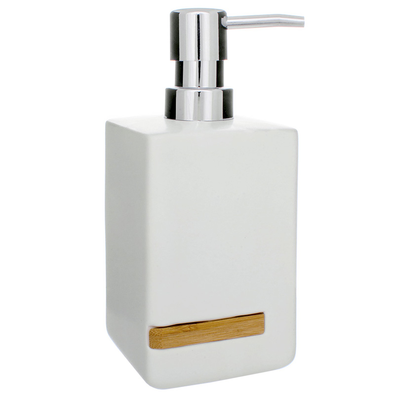 Дозатор для жидкого мыла Oslo белый (Spirella 4007483)
