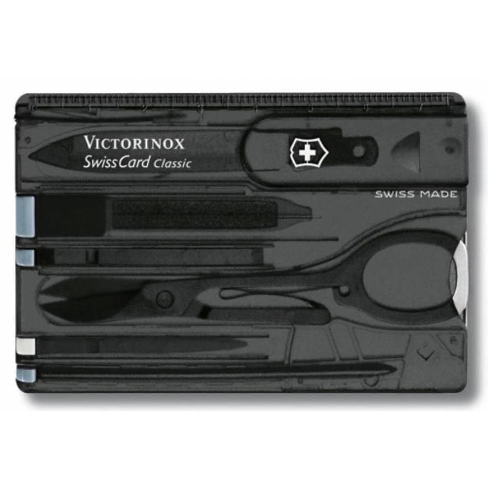 Набор инструментов SwissCard, чёрный (Victorinox 7703.35)