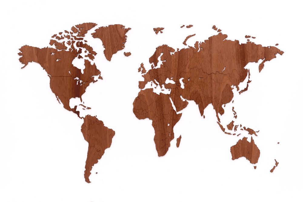    World Map Wall Decoration Exclusive,   (LikeTo 10190.00)