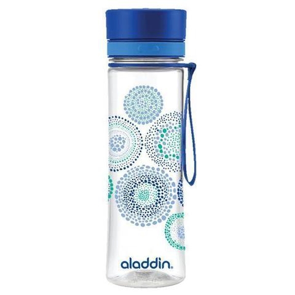 Бутылка для воды Aveo синяя, 0.6 л (Aladdin 10-01102-077)