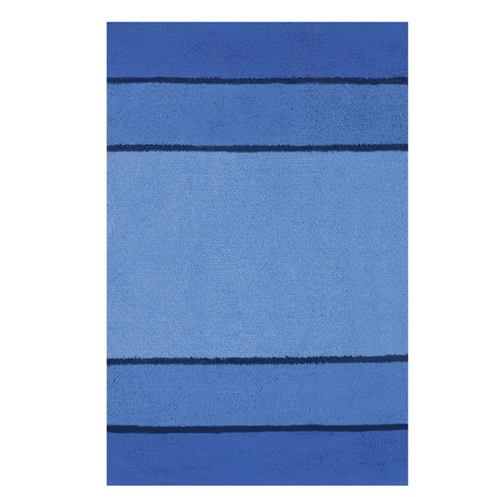 Коврик для ванной Calma синий, 60 x 90 см (Spirella 1014483)