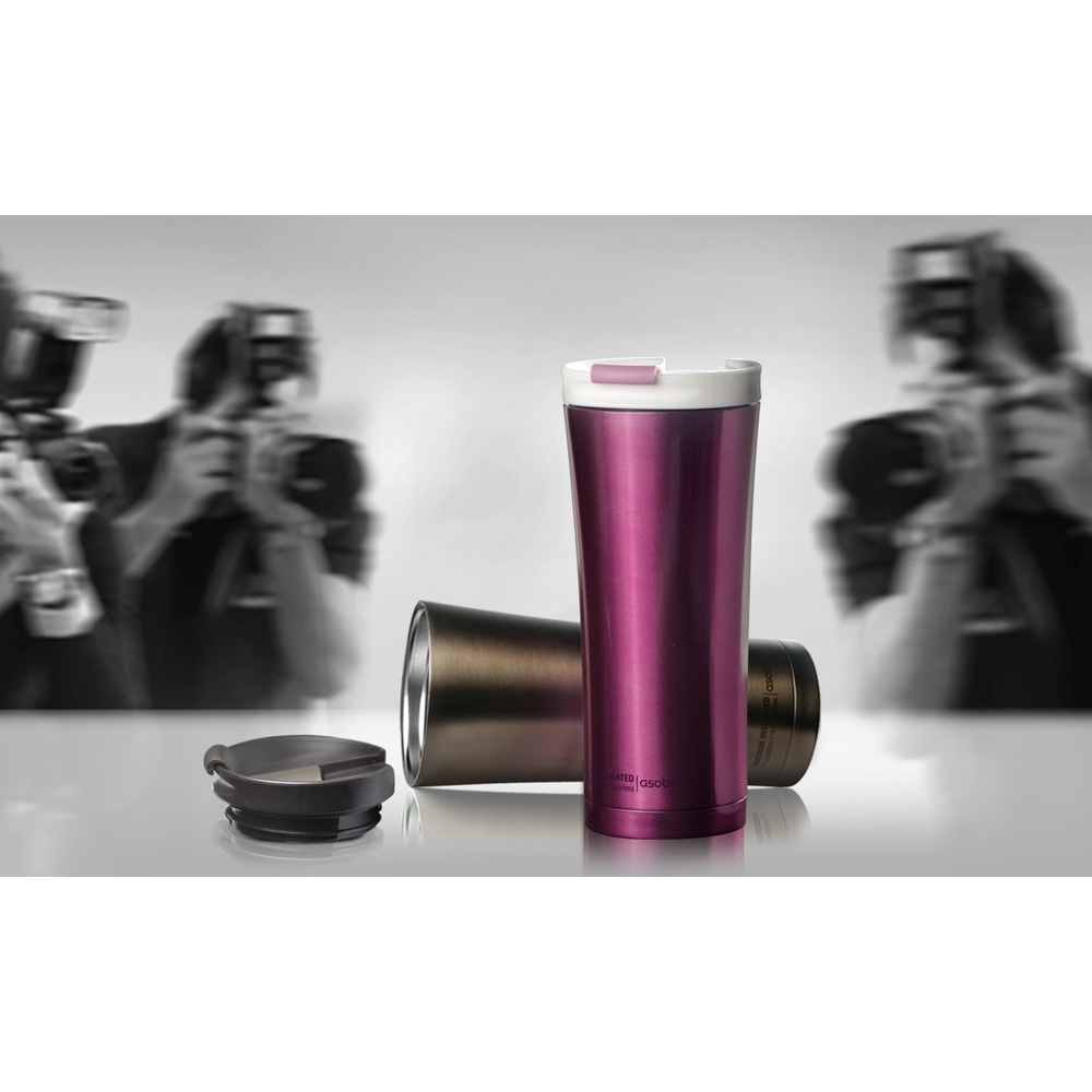 Термокружка Manhattan coffee tumbler розовая, 0.5 л (Asobu V700 pink)