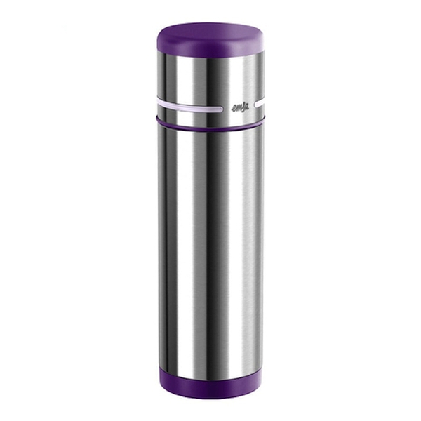 Термос Mobility фиолетовый/стальной, 0.7 л (Emsa 509227)
