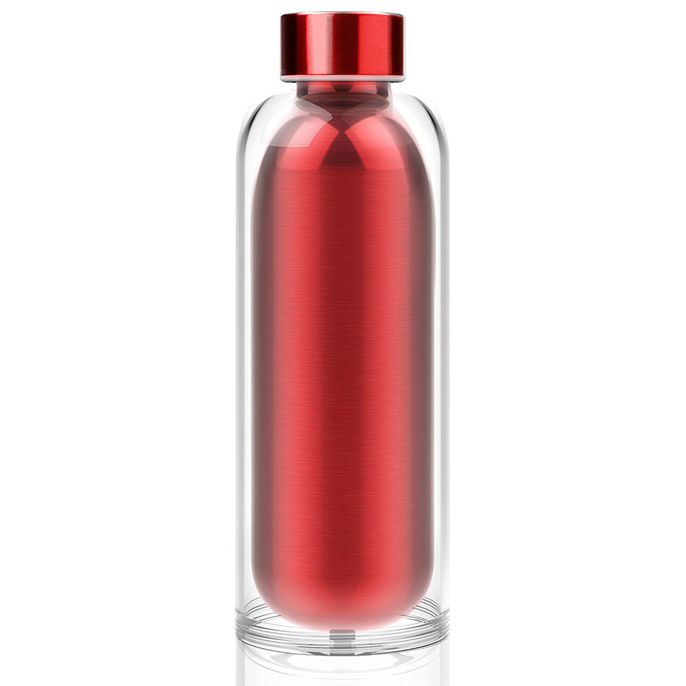 Термобутылка Escape the bottle красная, 0.5 л (Asobu SP02 red)