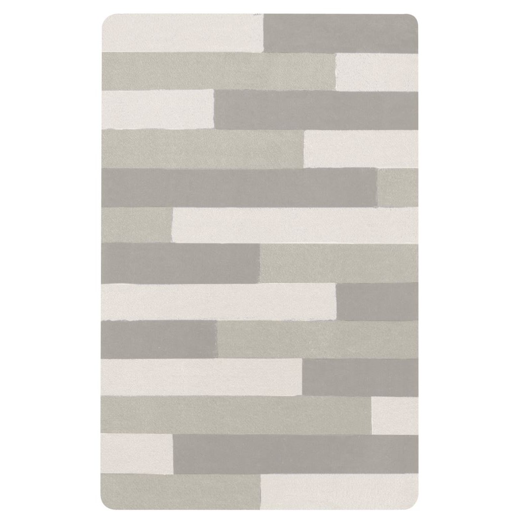 Коврик для ванной Plank серый, 55 x 55 см (Spirella 1016198)