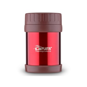 Термос Food Container красный, 0.35 л (LaPLAYA 560081)