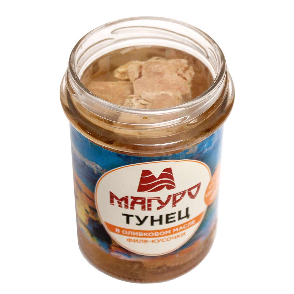 Маруго тунец филе натуральное 200г.