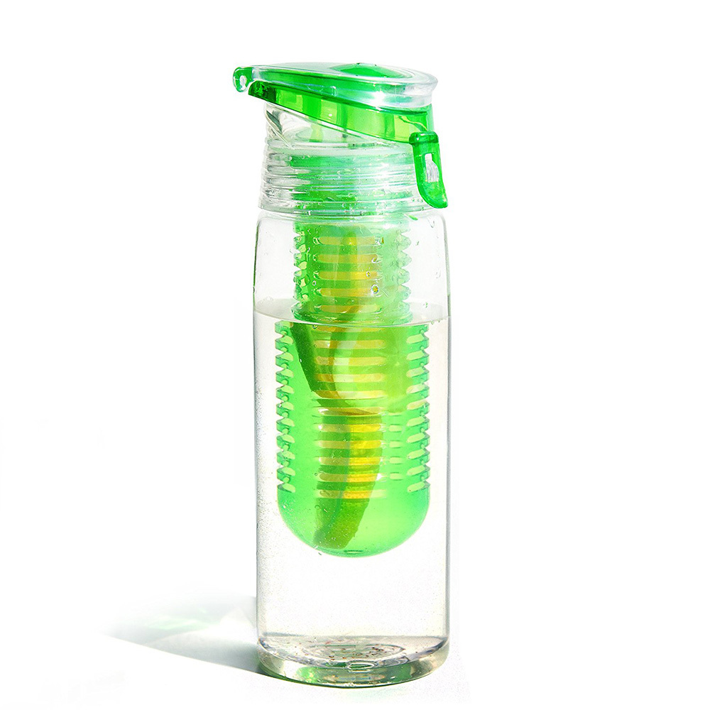 Бутылка Flavour it 2 go зеленая, 0.6 л (Asobu BTA712 green)