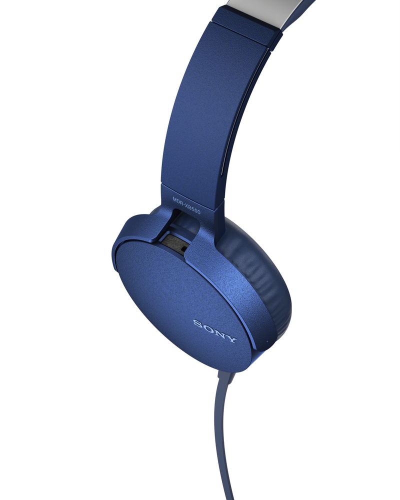 Наушники Sony XB-550, синие (Sony 7527.40)
