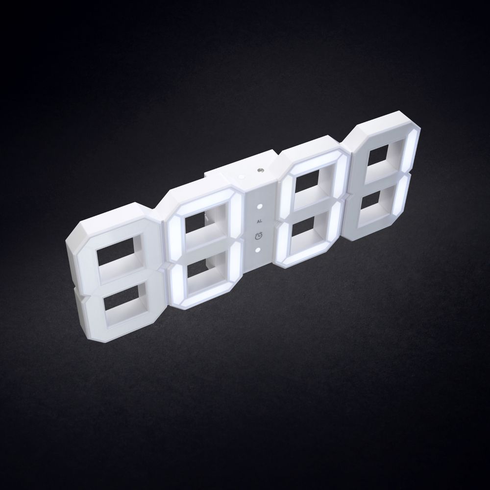   White & White Clock (LikeTo 7020.60)