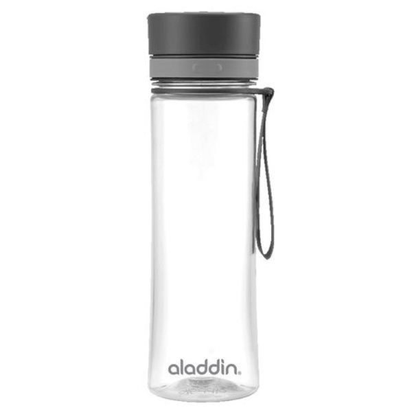 Бутылка для воды Aveo серая, 0.6 л (Aladdin 10-01102-080)