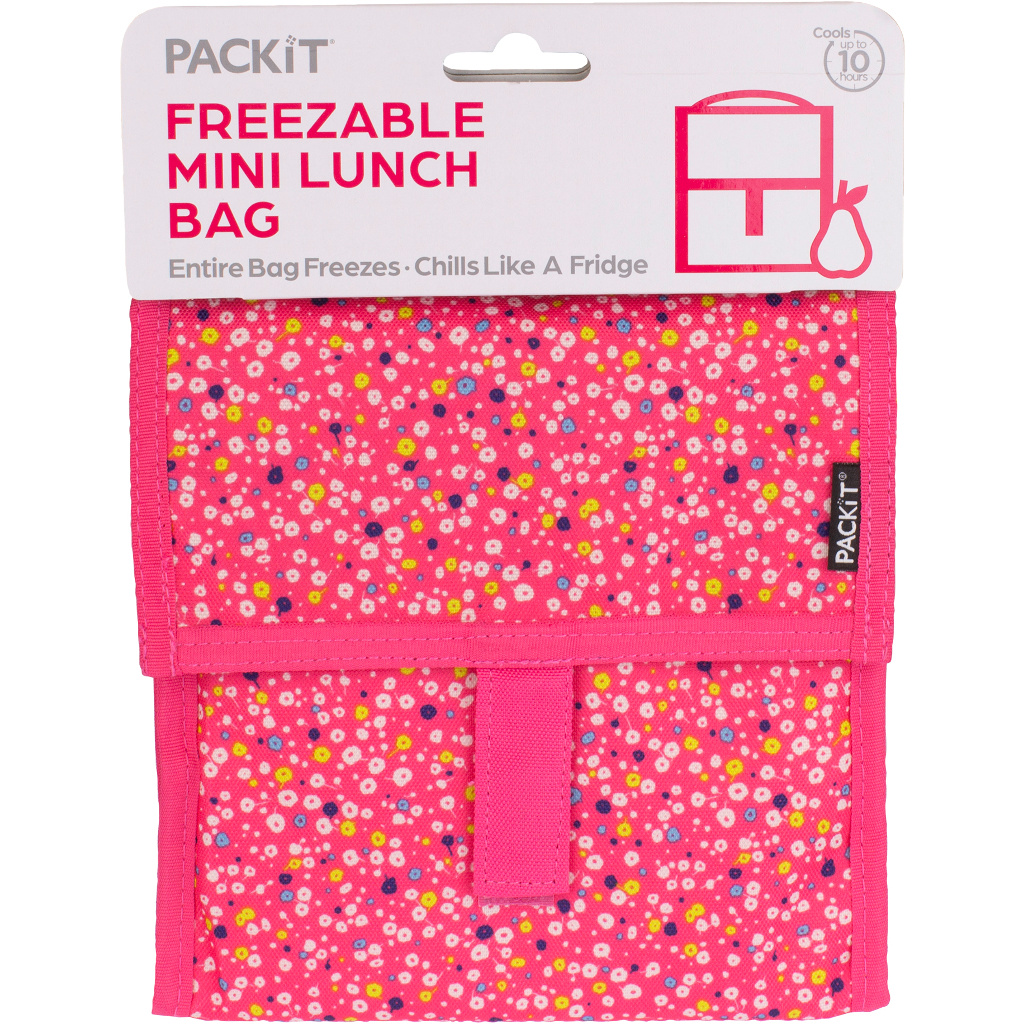 Маленькая сумка холодильник Mini Lunch Bag Poppies (PACKiT PACKIT0010)