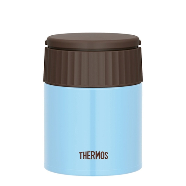 Термос для еды JBQ-400-AQ голубой, 0.4 л (Thermos 924698)
