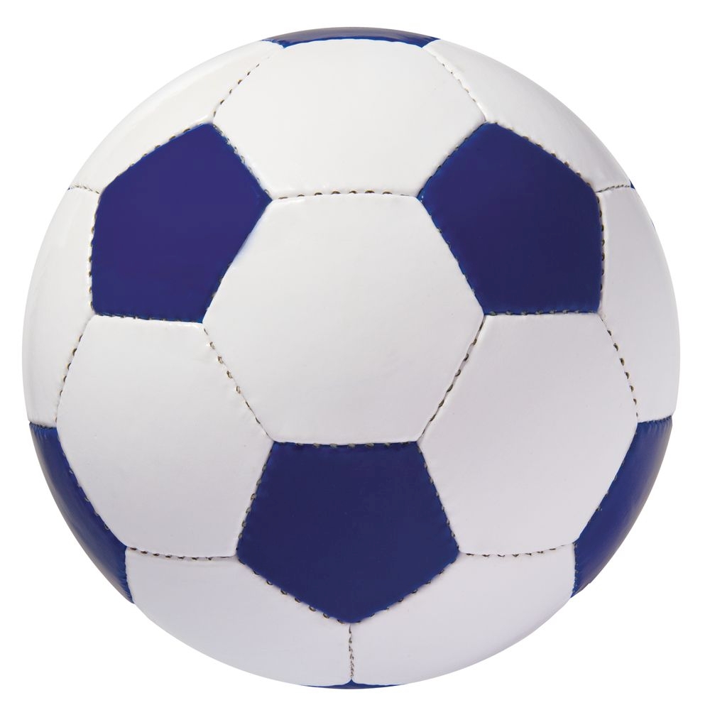 Мяч футбольный Street, бело-темно-синий (LikeTo 6111.70)