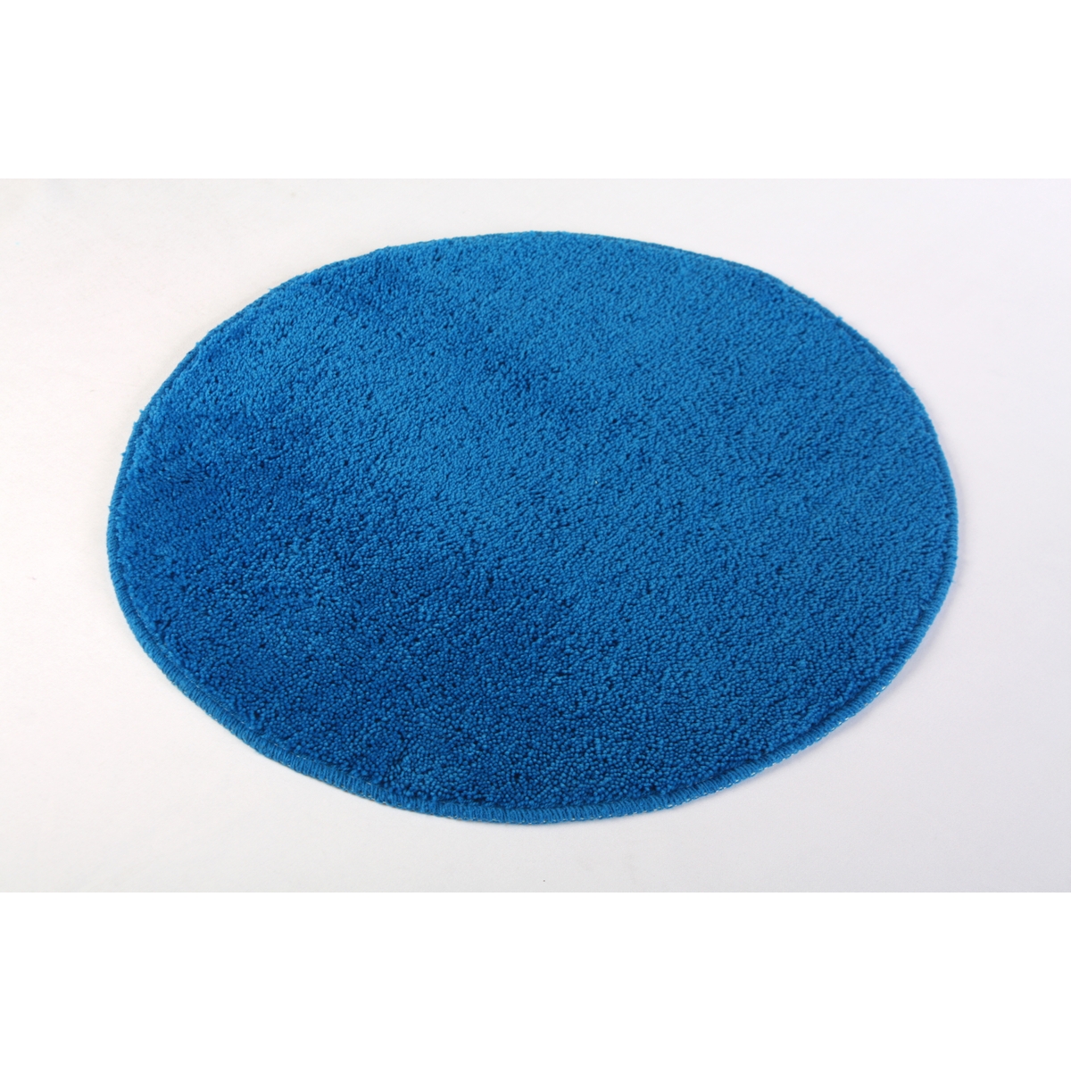 Коврик для ванной Round синий, 60 x 60 см (Welle 940022BL)