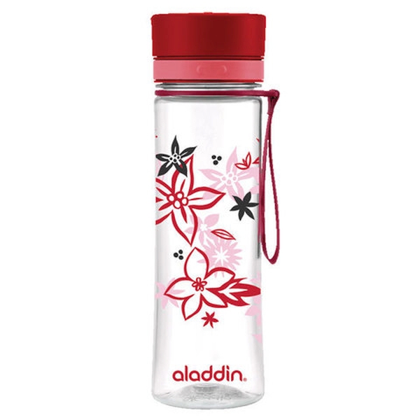 Бутылка для воды Aveo красная, 0.6 л (Aladdin 10-01102-076)
