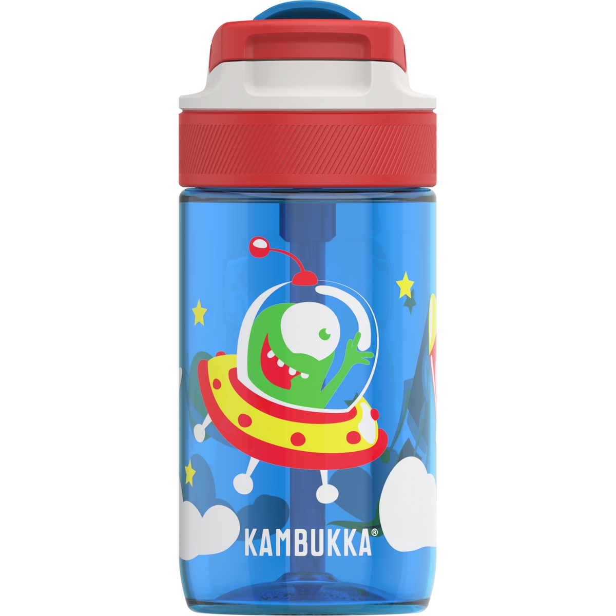Детская бутылка для воды Lagoon Happy Alien, 400 мл (Kambukka 11-04018)