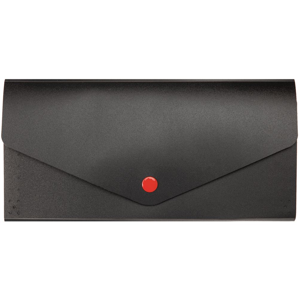 Органайзер для путешествий Envelope, черный с красным (LikeTo 7066.35)