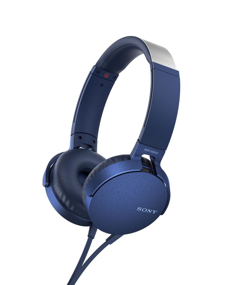 Наушники Sony XB-550, синие (Sony 7527.40)
