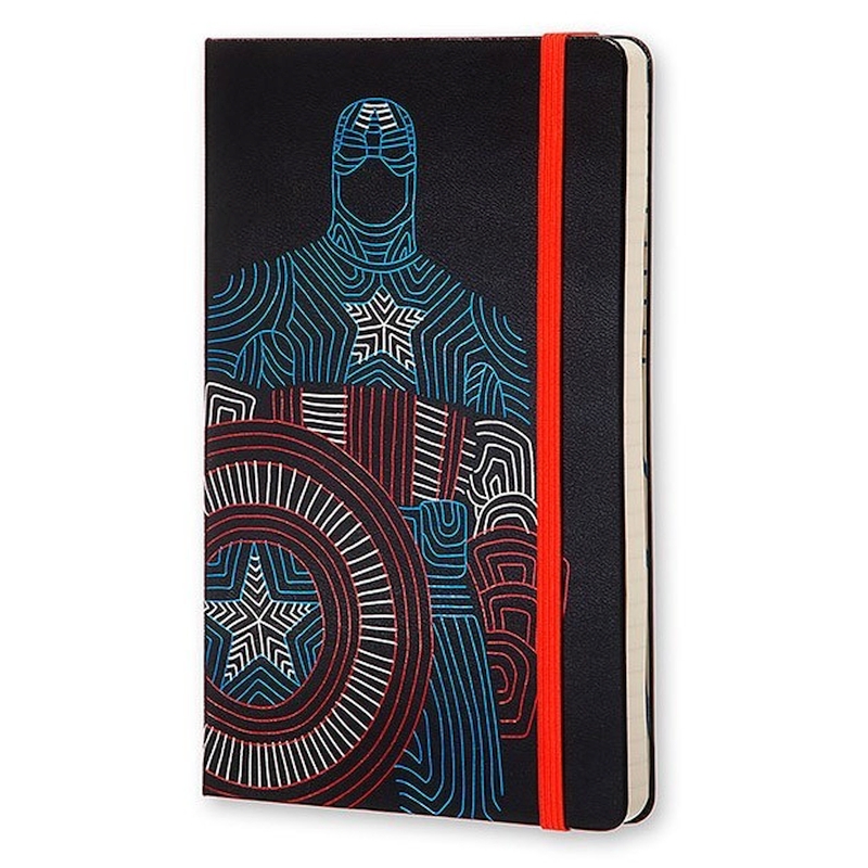  The Avengers Large Captain America Limited Edition  ,  (Moleskine 400928(LEAVQP060CA))