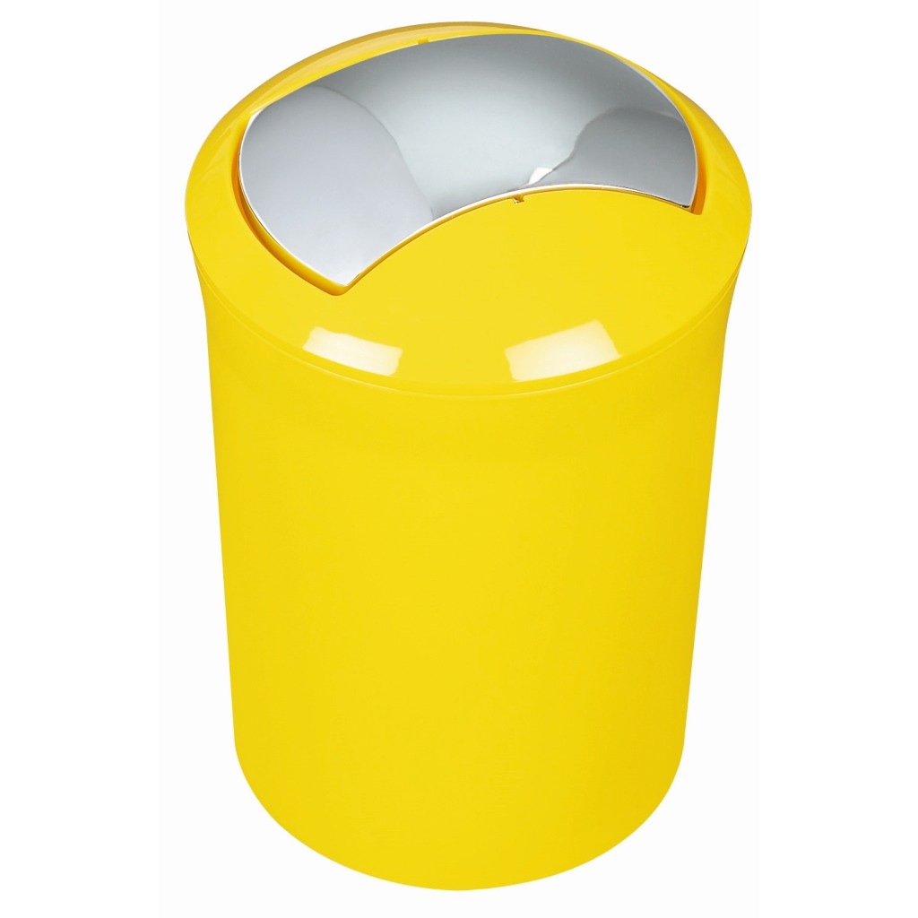 Ведро для мусора Sydney Acrylic жёлтый (Spirella 1014381)