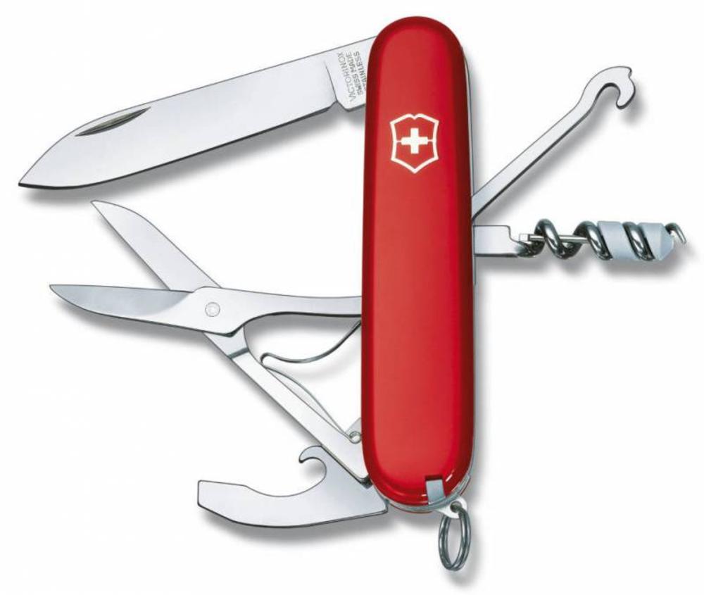 Офицерский нож Compact 91, красный (Victorinox 7756.5)