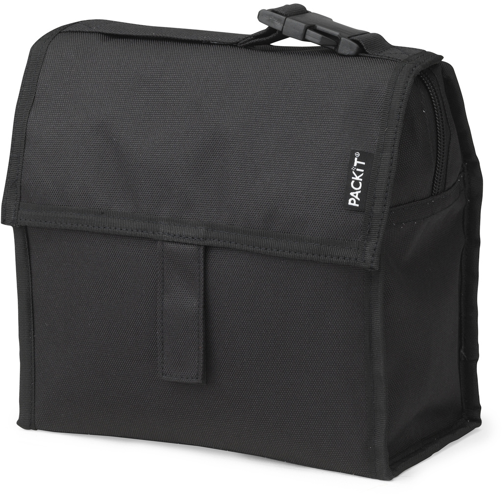 Маленькая сумка холодильник Mini Lunch Bag Black (PACKiT PACKIT0009)