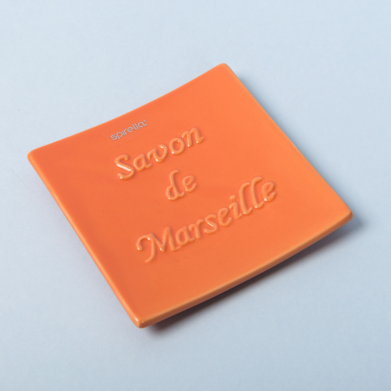 Мыльница Savon De Marseille, оранжевый (Spirella 4007261)