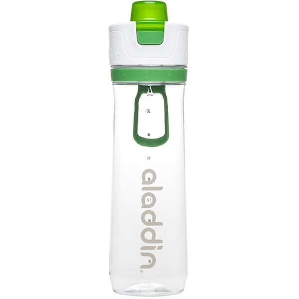 Бутылка для воды Active Hydration зеленая, 0.8 л (Aladdin 10-02671-004)