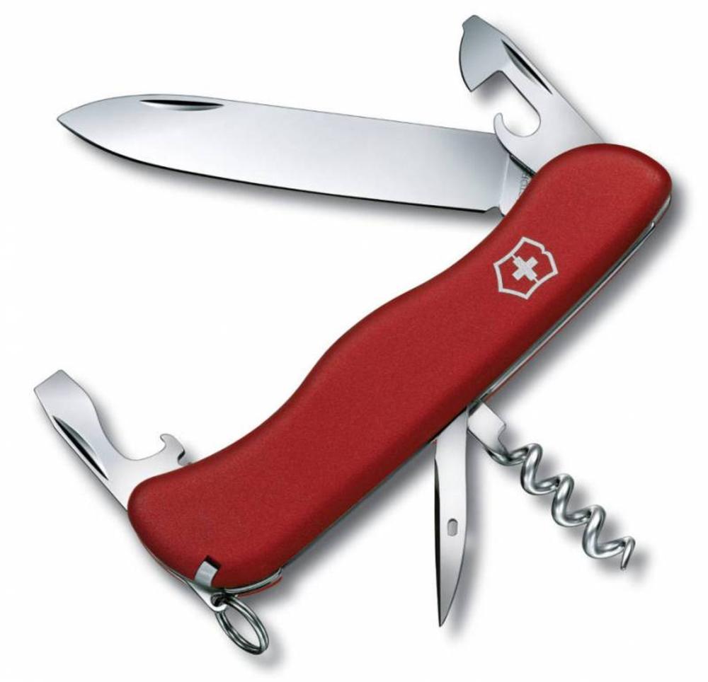 Солдатский нож с фиксатором Picknicker, красный (Victorinox 7731.5)