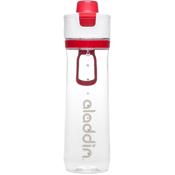 Бутылка для воды Active Hydration красная, 0.8 л (Aladdin 10-02671-003)