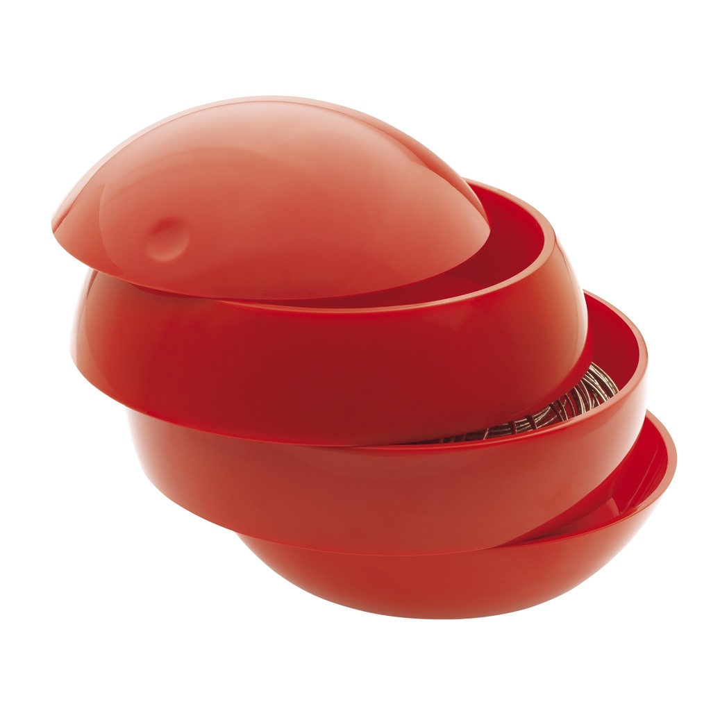 Шкатулка Bowl Beauty, красный (Spirella 1016254)