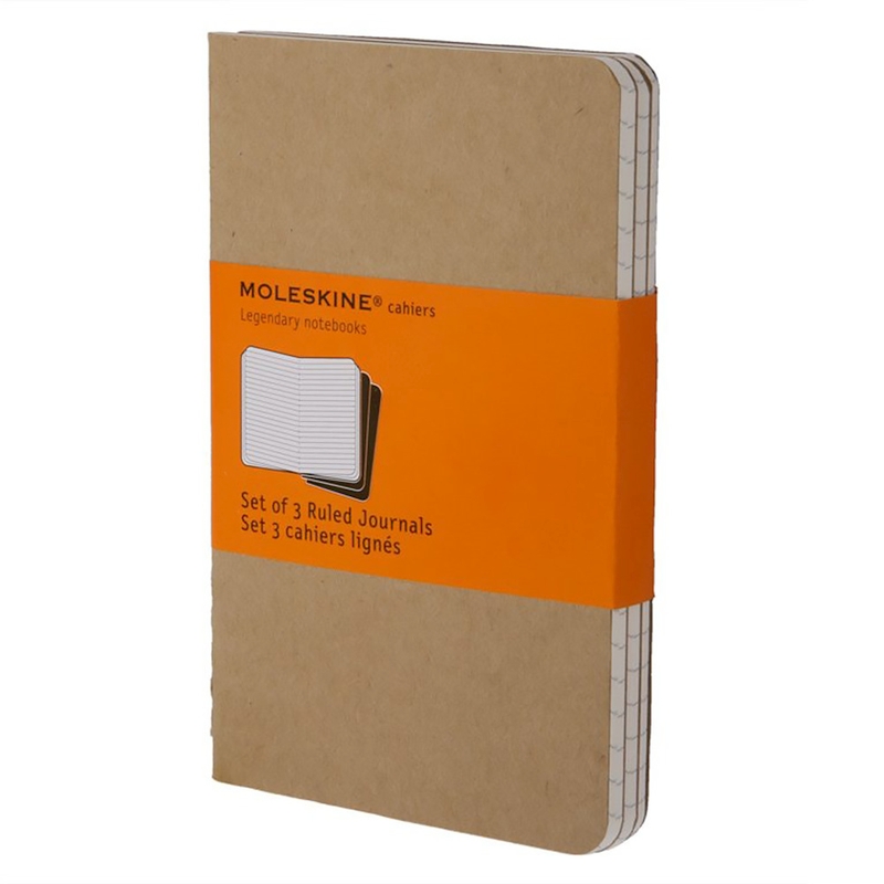  3  Cahier Journal Pocket  ,  (Moleskine 385306(QP411))