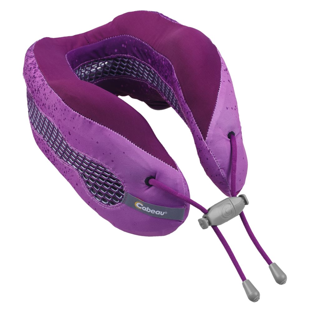 Подушка под шею для путешествий CaBeau Evolution Cool, фиолетовая (CaBeau 5774.54)