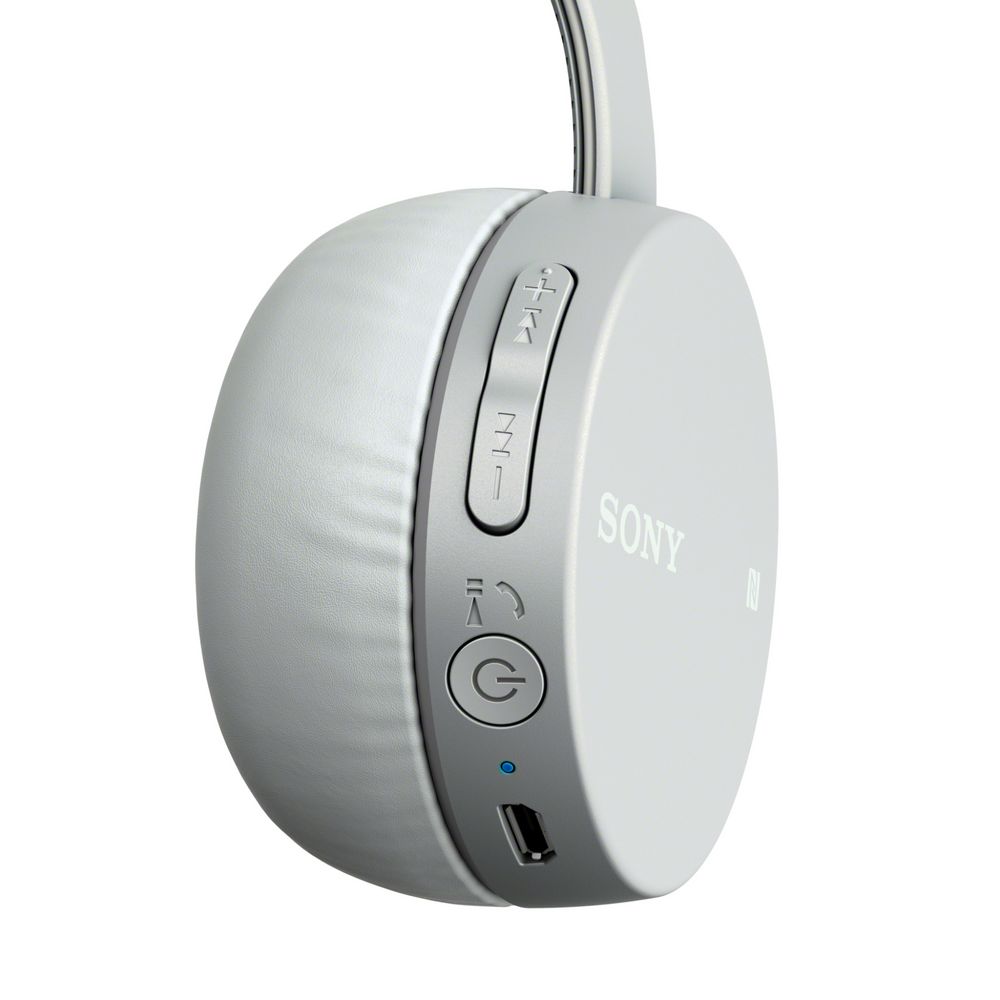 Беспроводные наушники Sony СН400, светло-серые (Sony 10177.10)