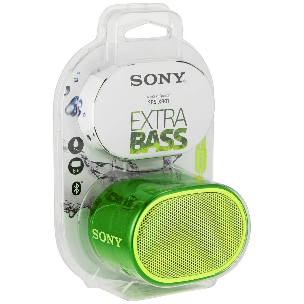 Беспроводная колонка Sony SRS-01, зеленая (Sony 10261.90)