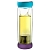 Фото 1: Термобутылка Twin lid голубая/фиолетовая, 0.4 л (Asobu TWG1 teal-purple)