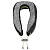 Фото 3: Подушка под шею для путешествий CaBeau Evolution Cool, черная с серым (CaBeau 5774.31)