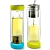 Фото 2: Термобутылка Twin lid желтая/голубая, 0.4 л (Asobu TWG1 teal-lime)