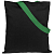Фото 2: Холщовая сумка BrighTone, черная с зелеными ручками (LikeTo 10766.39)
