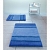 Фото 2: Коврик для ванной Calma синий, 60 x 90 см (Spirella 1014483)