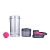 Фото 5: Фитнес-бутылка с контейнером Shake & Go™ розовый, 0.65 л (Contigo contigo0647)