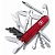 Фото 3: Офицерский нож CyberTool L, прозрачный красный (Victorinox 7746.55)