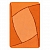 Фото 2: Коврик для туалета Focus оранжевый, 55 x 55 см (Spirella 1014193)