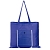 Фото 1: Складная сумка Unit Foldable, синяя (Unit 2615.4)