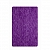 Фото 2: Коврик для туалета Gobi фиолетовый, 55 x 55 см (Spirella 1014229)