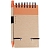 Фото 2: Блокнот на кольцах Eco Note с ручкой, оранжевый (LikeTo 5596.20)