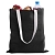 Фото 3: Холщовая сумка на плечо Juhu, черная (LikeTo 4868.30)